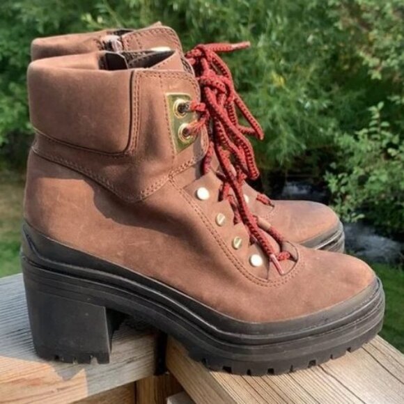 ALDO LEATHER MOTO BOOTS SIZE 7 - Picture 5 of 7